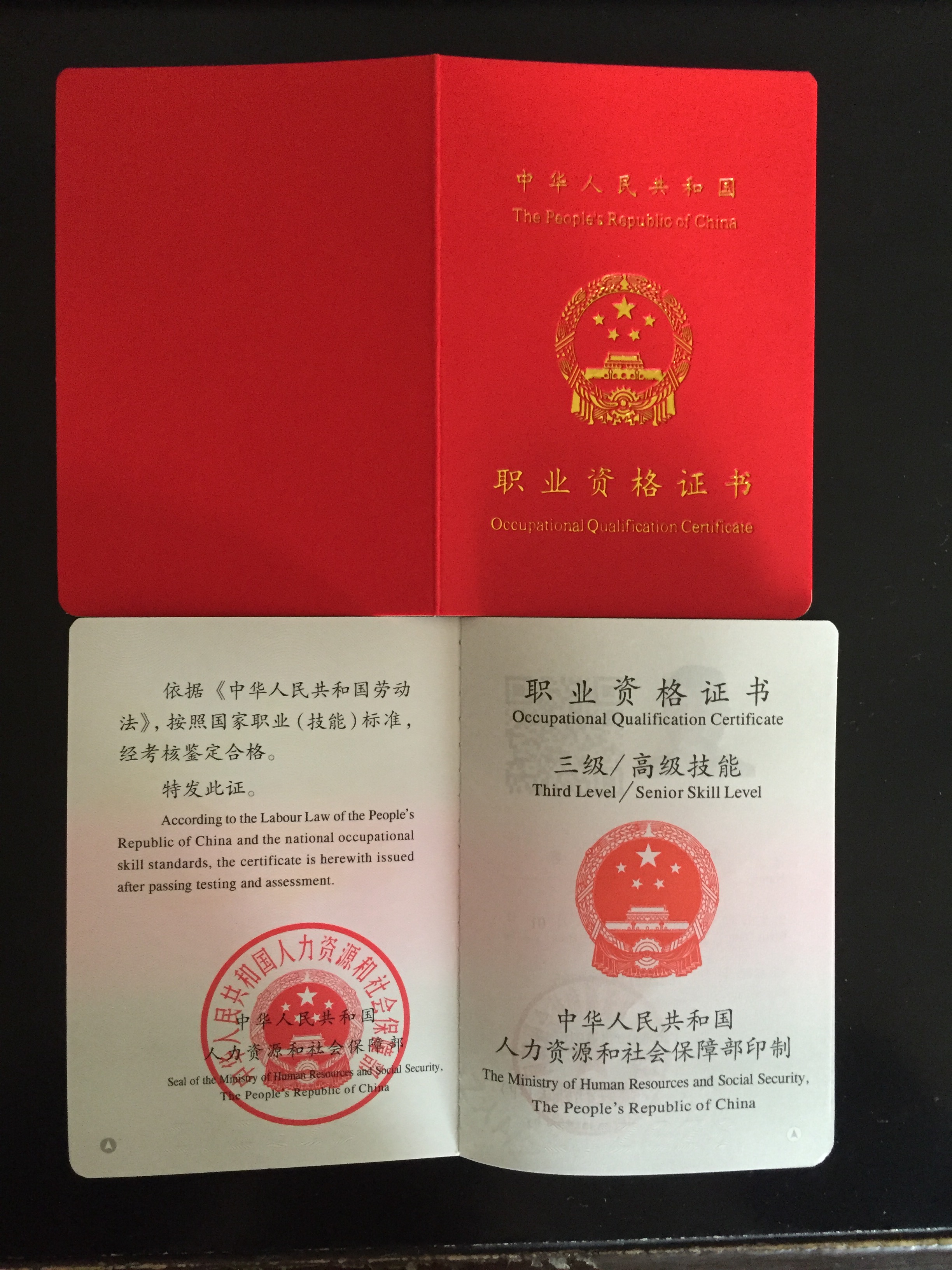 ����ְҵ�ʸ�߼�